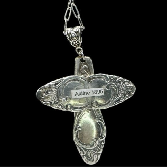 "Spoon" Cross VTG Aldine 1825 Demitasse Spoon by G Rodgers AI Silver Plated - Picture 8 of 13